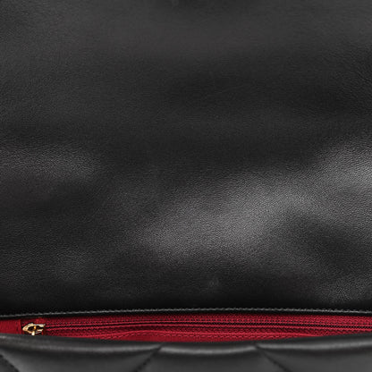 Chanel Goatskin Quilted Medium Chanel 19 Flap Black 11 of 14