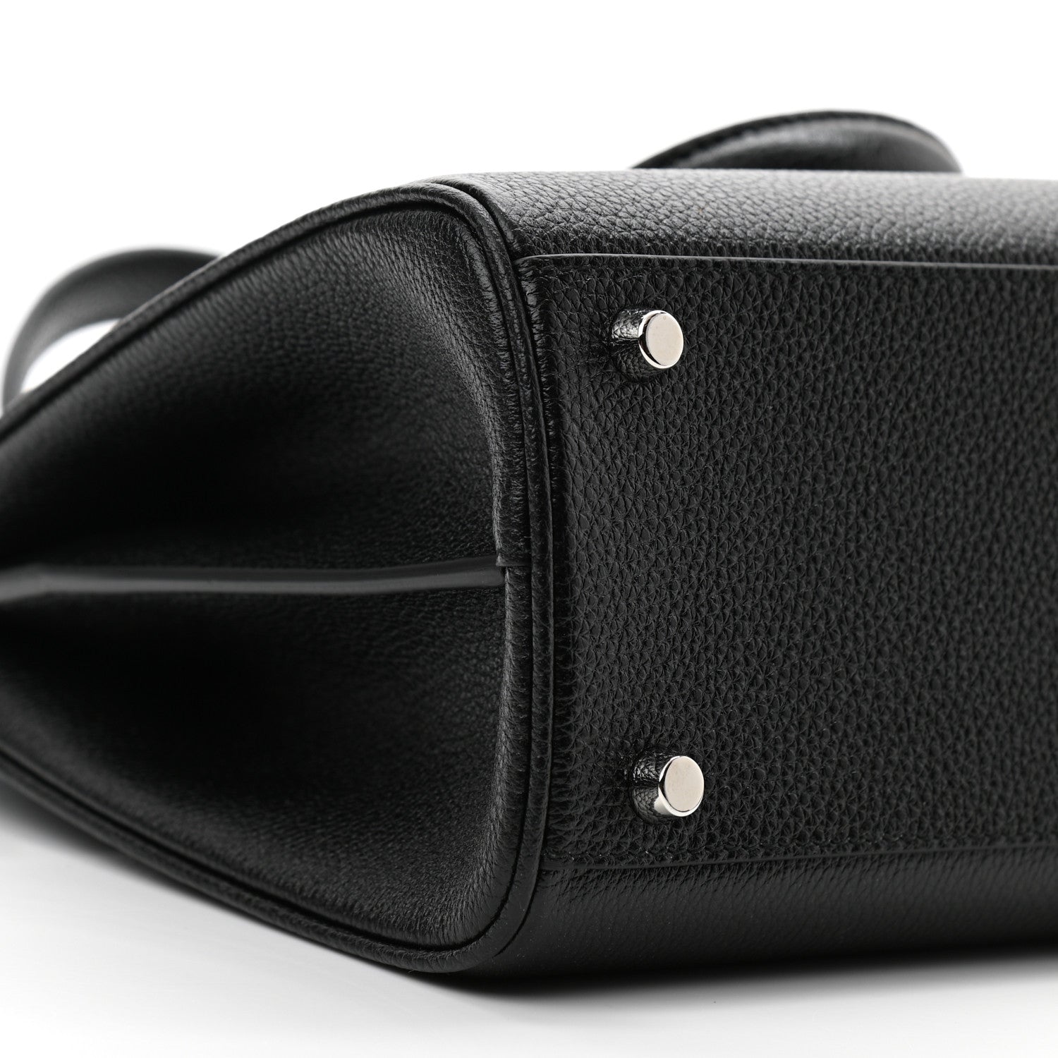 Gucci Grainy Calfskin Small Zumi Top Handle Bag Black 8 of 9
