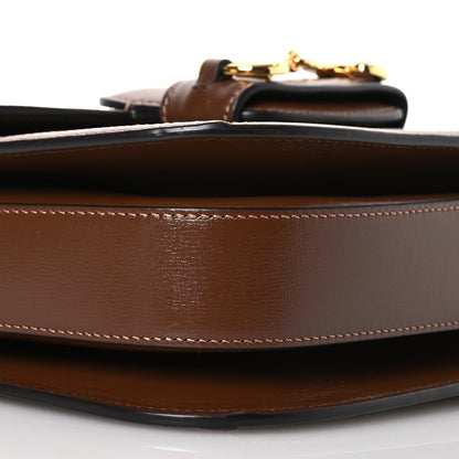 Gucci GG Supreme Monogram Horsebit 1955 Shoulder Bag Beige Brown Sugar 14 of 17