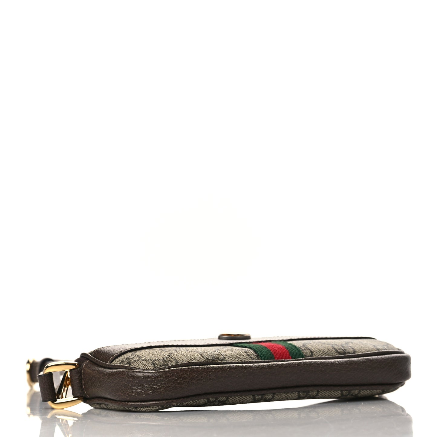 GG Supreme Monogram Web Mini Ophidia GG Bag Brown