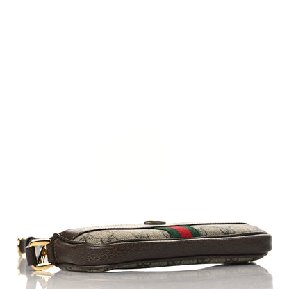 Gucci GG Supreme Monogram Web Mini Ophidia GG Bag Brown 4 of 10