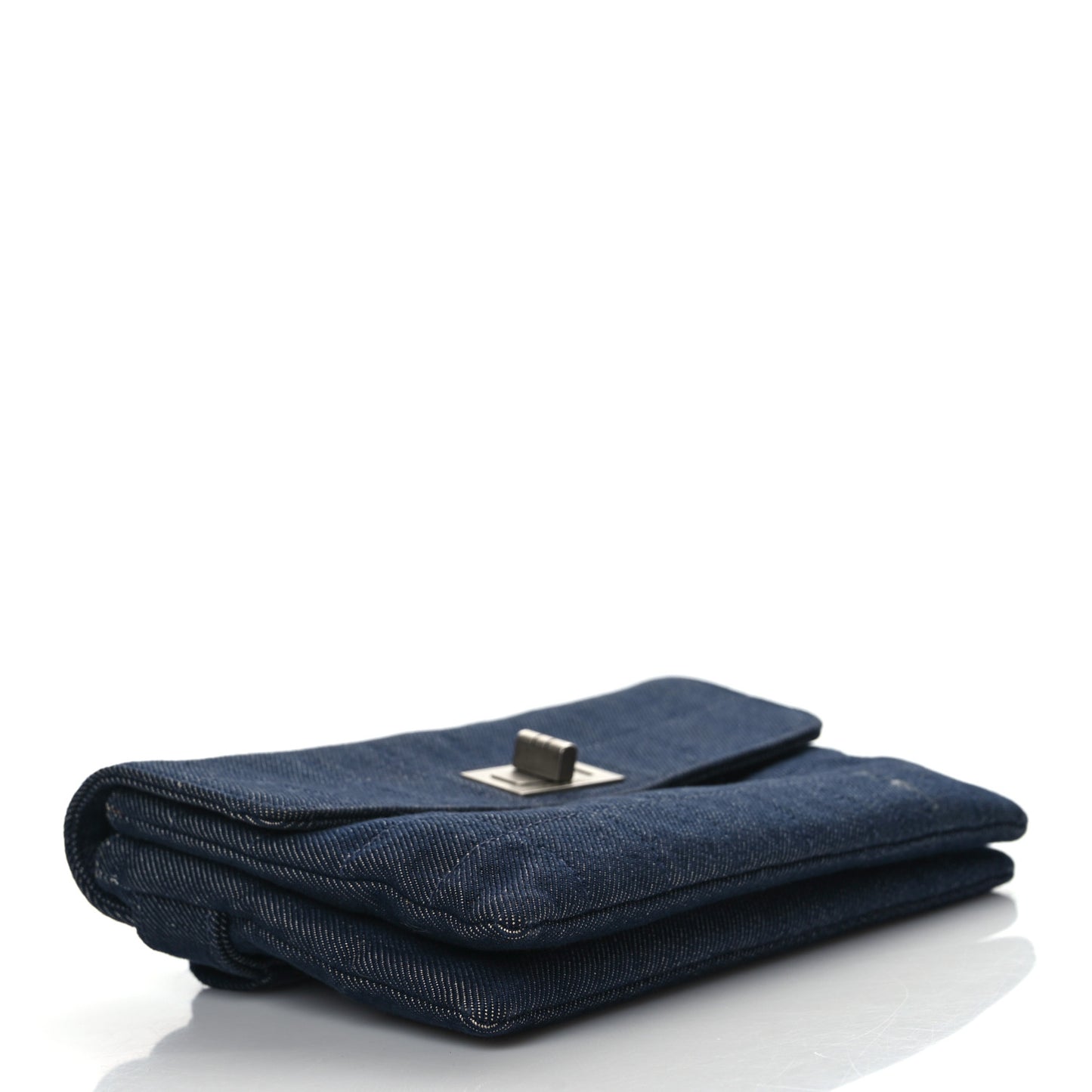Denim Mademoiselle Clutch Blue