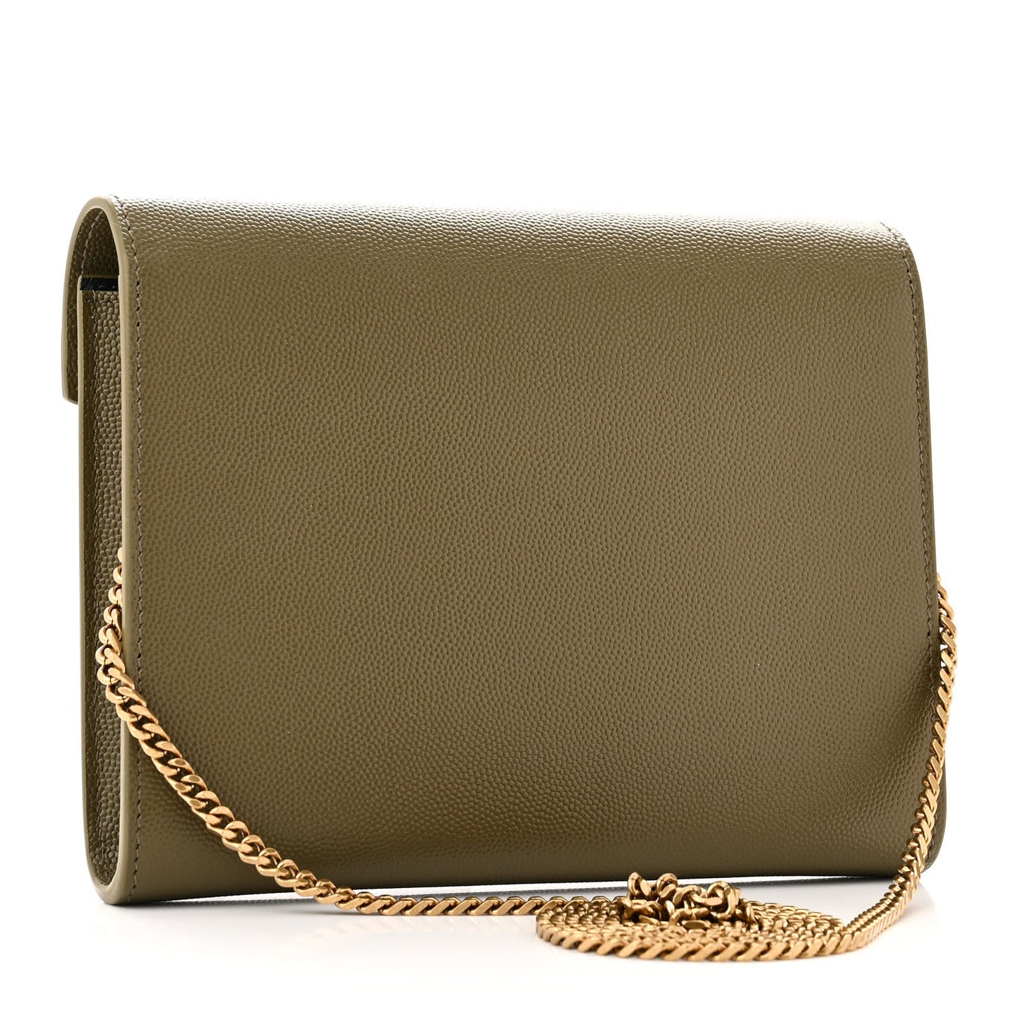 Grain De Poudre Monogram Cassandra Chain Wallet Ver Kaki