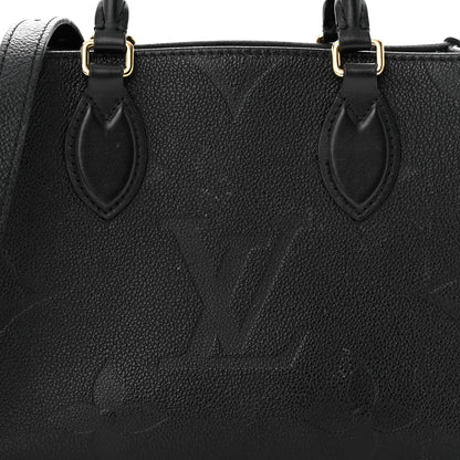 Louis Vuitton Empreinte Monogram Giant Onthego PM Black 7 of 13