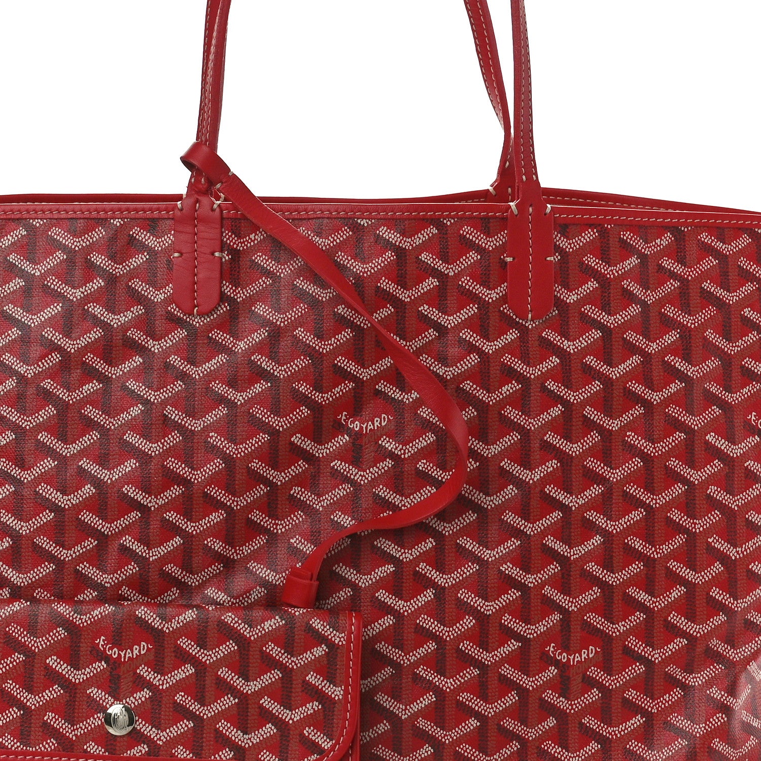 Goyard Goyardine Saint Louis PM Red 8 of 13
