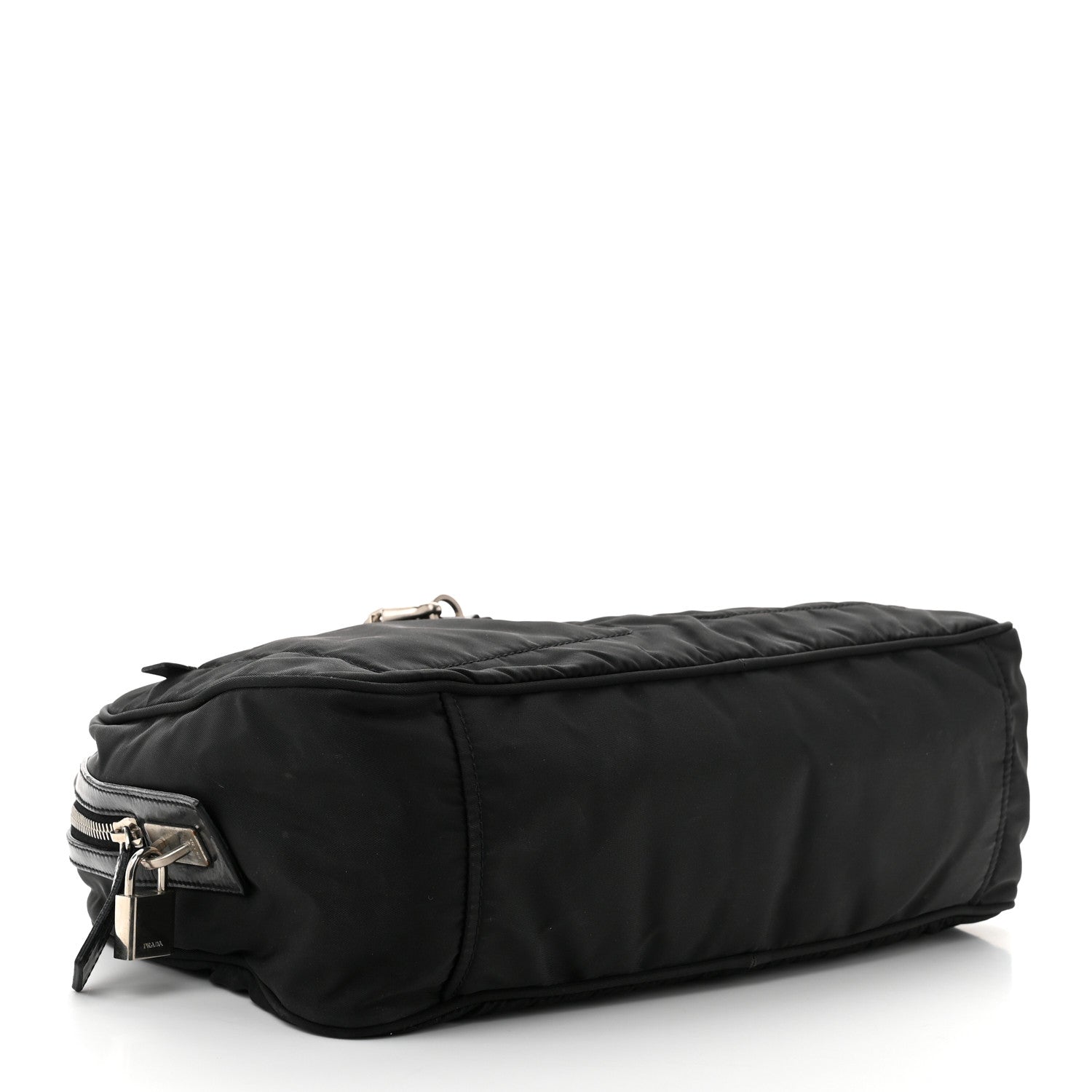 Prada Nylon Pocket Bowler Black 4 of 11