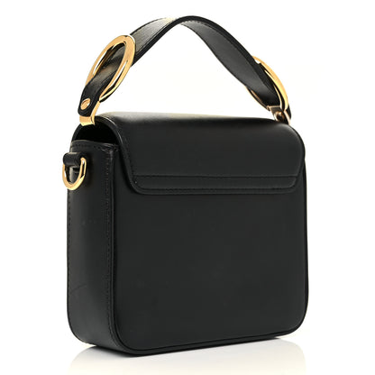 Chloe Shiny Calfskin Suede Mini C Double Carry Black 2 of 8