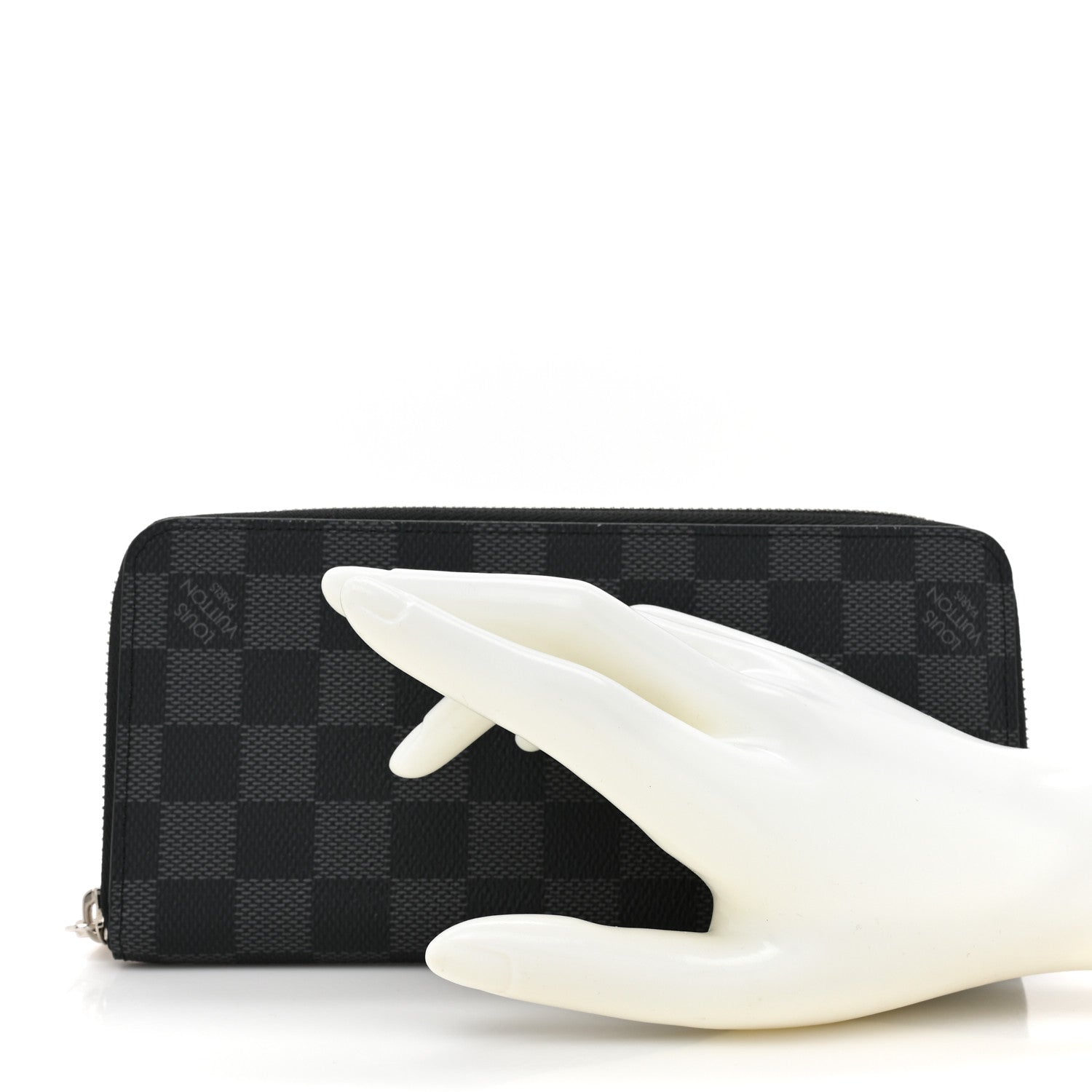 Louis Vuitton Damier Graphite Zippy Wallet Vertical 2 of 12