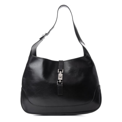 Gucci Calfskin Jackie O Hobo Black 1 of 11
