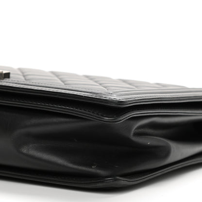 Chanel Calfskin Quilted Large Boy Flap Black 10 of 13