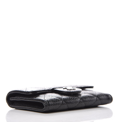 Chanel Caviar Quilted Flap Card Holder Black 4 of 6