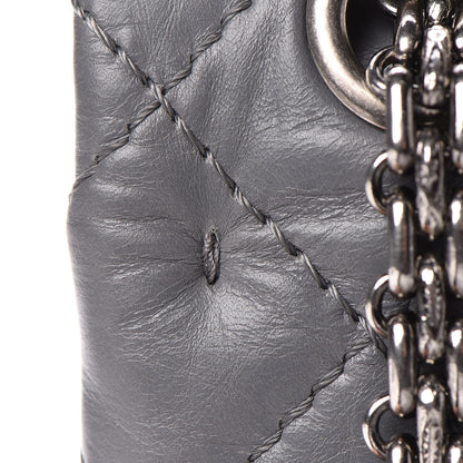 Chanel Aged Calfskin Quilted 2.55 Reissue 226 Flap Grey 17 of 20