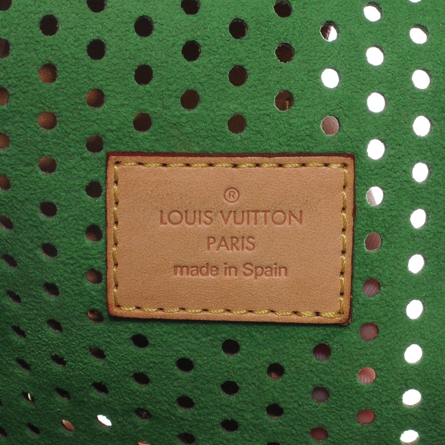 Louis Vuitton Monogram Perforated Musette Green 6 of 8