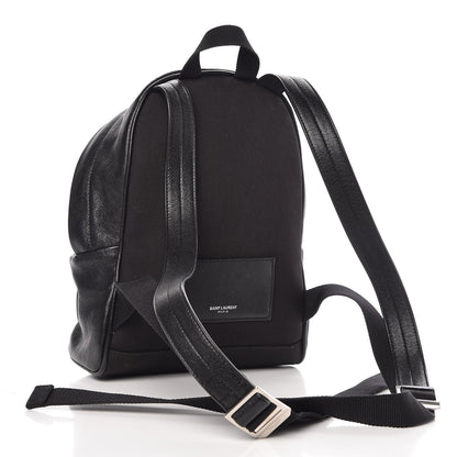 Saint Laurent Lambskin Mini Toy City Backpack Black 3 of 8
