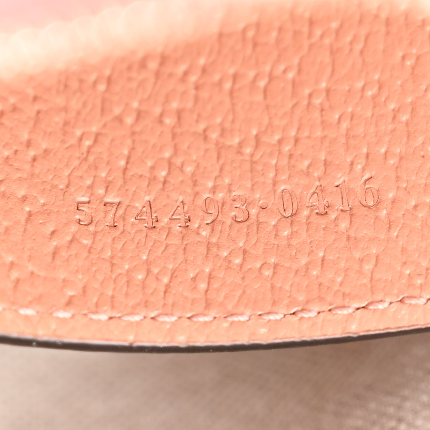 Gucci Monogram Textured Dollar Calfskin Mini Ophidia Shoulder Bag Cloche Rose Pink 7 of 11