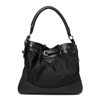 Prada Nylon Vela Bucket Bag Black 1 of 12