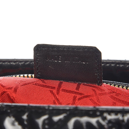 Christian Dior Patent Cannage Medium Lady Dior Black 7 of 8