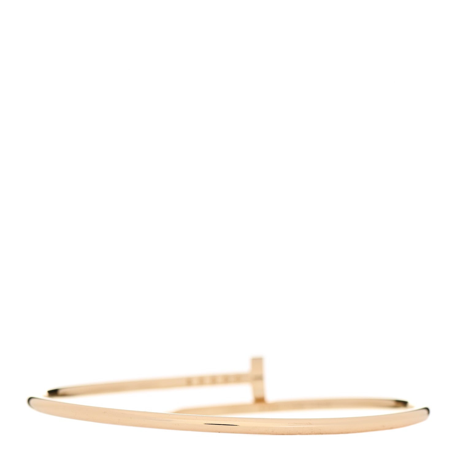 Cartier 18K Yellow Gold Small Juste Un Clou Bracelet 17 2 of 4