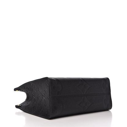 Louis Vuitton Empreinte Monogram Giant Onthego PM Black 4 of 8