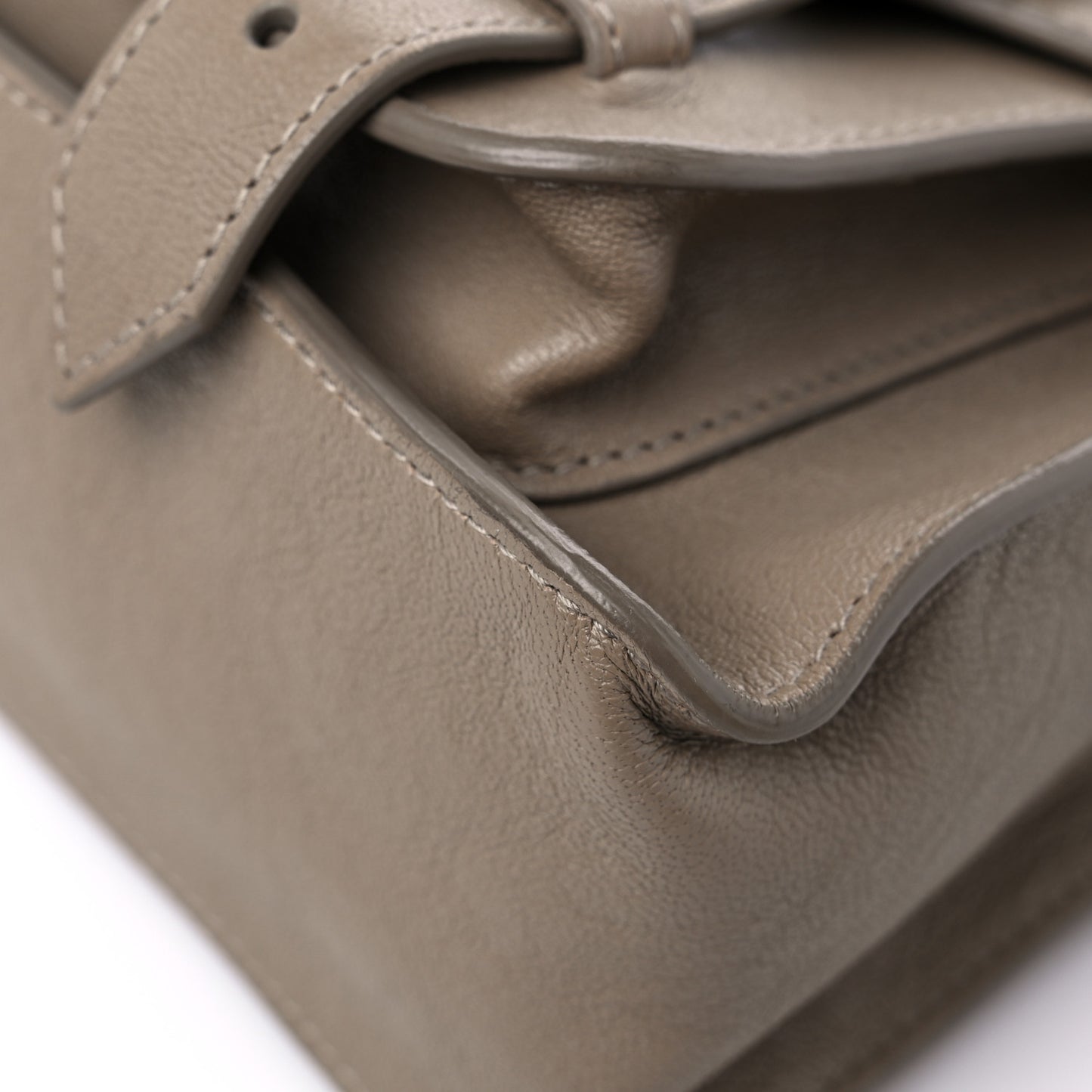 Lambskin Tiny PS1 Satchel Dove Grey