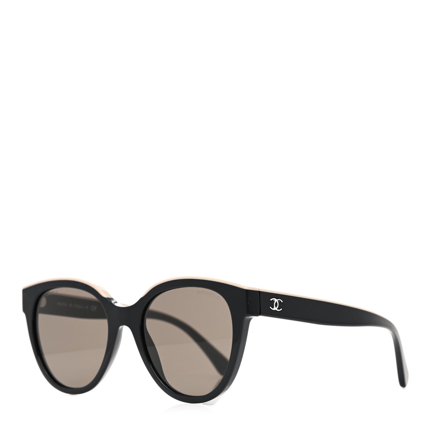 Acetate CC Butterfly Sunglasses 5414 Black Beige