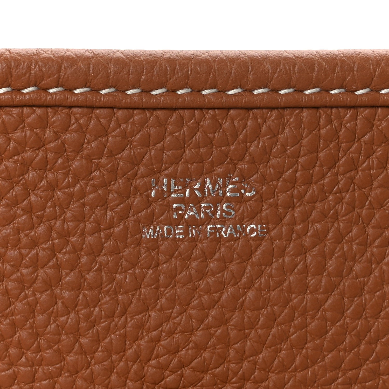 Hermes Taurillon Clemence Evelyne III PM Gold 6 of 10