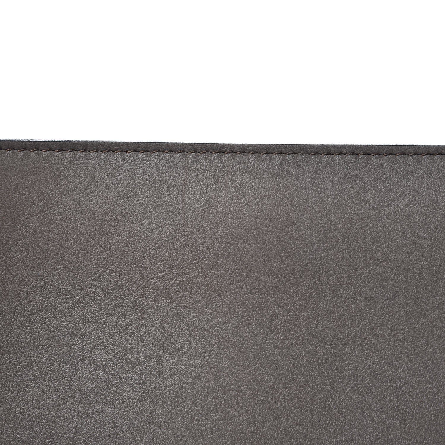 Celine Calfskin Suede Large Tri-Color Trapeze Terracotta 7 of 11
