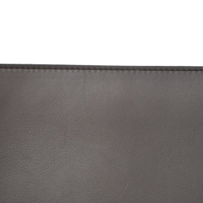 Celine Calfskin Suede Large Tri-Color Trapeze Terracotta 7 of 11