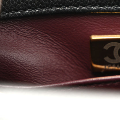 Chanel Caviar Quilted Small Coco Handle Flap Black 7 of 10