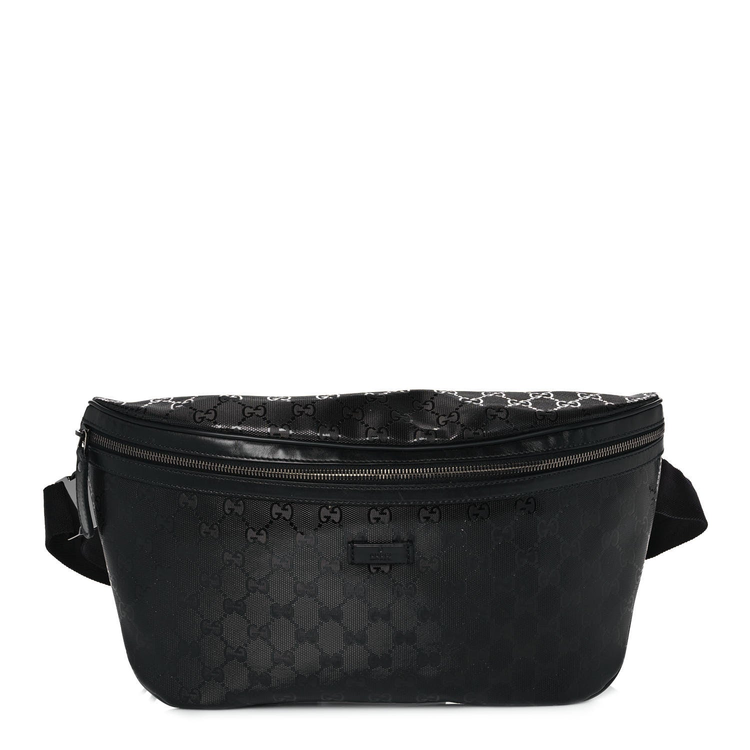 Gucci Imprime Monogram Belt Bag Black 1 of 9