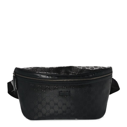 Gucci Imprime Monogram Belt Bag Black 1 of 9