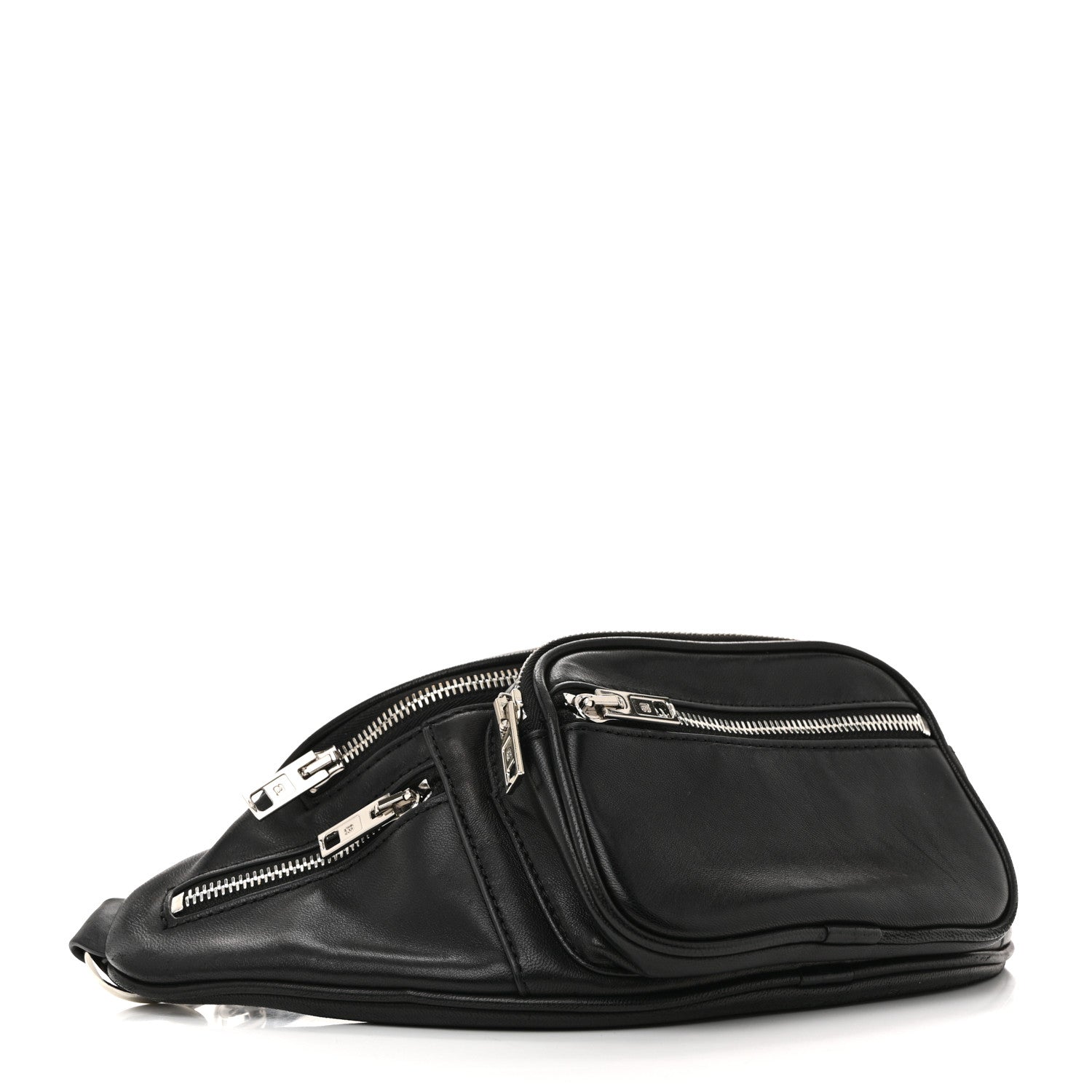 Alexander Wang Lambskin Attica Belt Bag Black 4 of 13