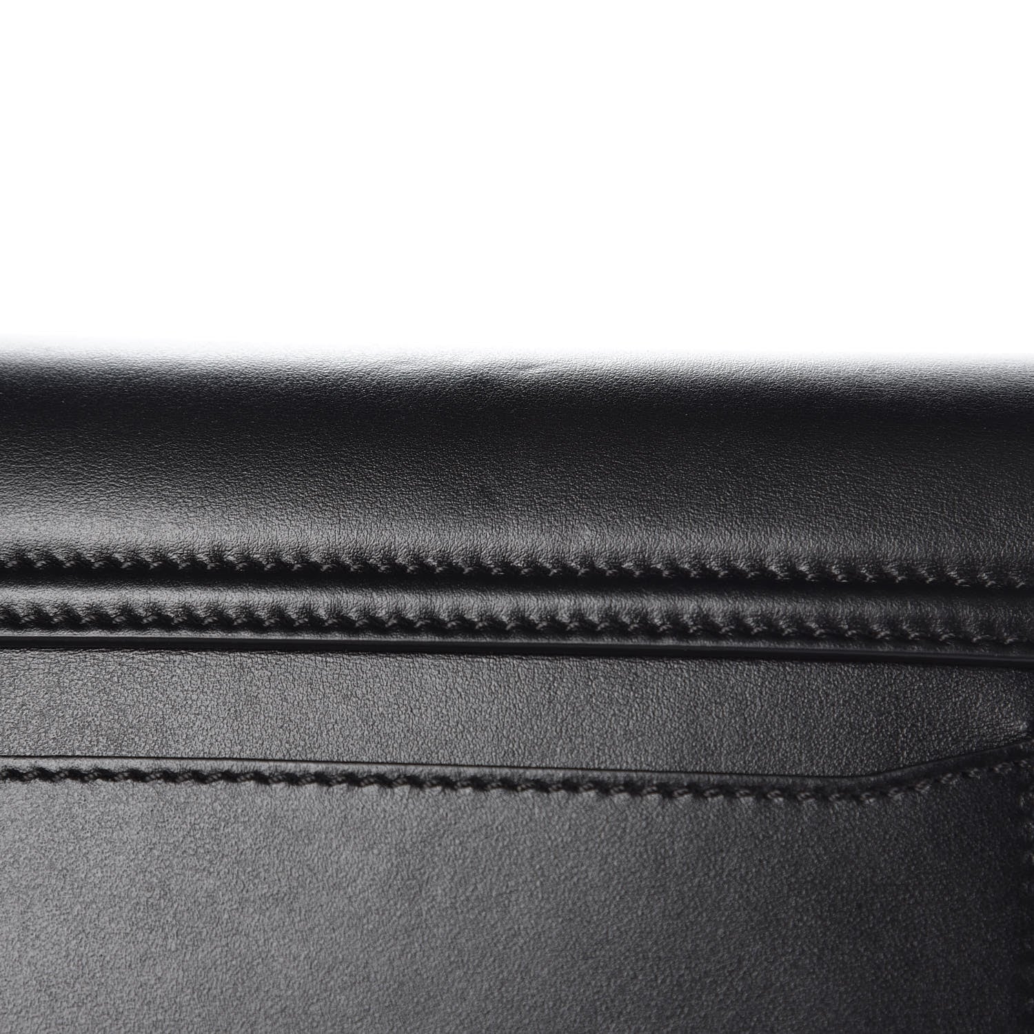 Chloe Calfskin Suede C Clutch With Chain Black 10 of 10