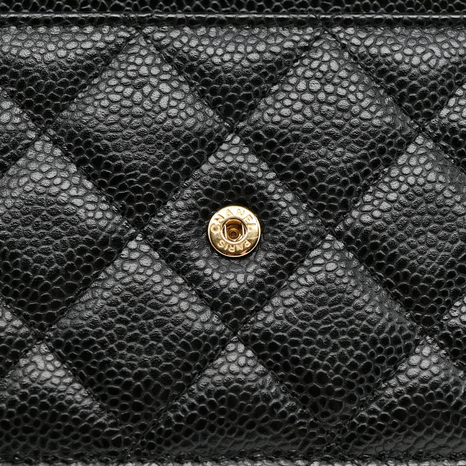Chanel Caviar Quilted Wallet on Chain WOC Black 12 of 13