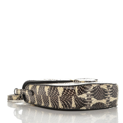 Celine Watersnake Small Trotteur Black White 4 of 6