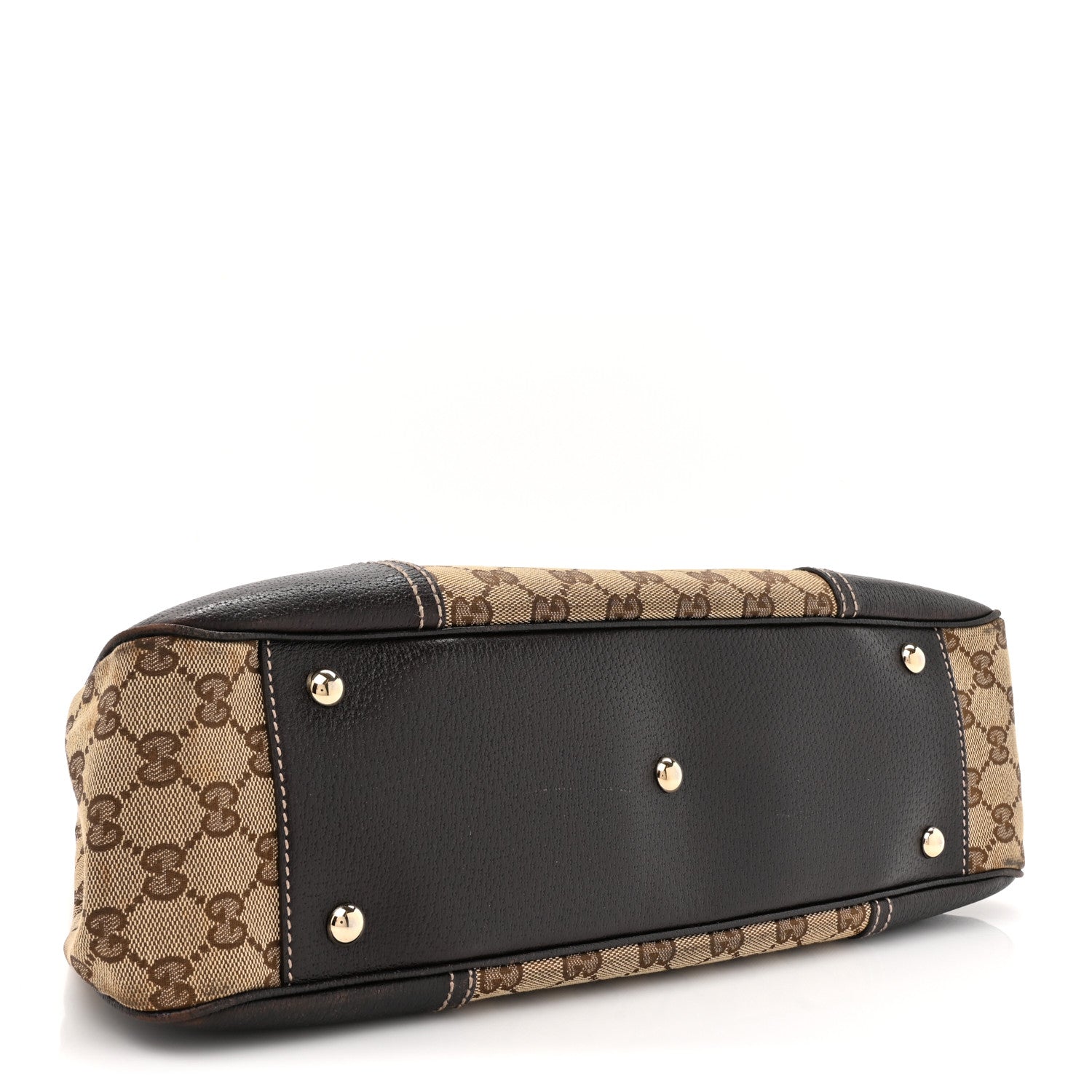 Gucci Monogram Medium Princy Tote Dark Brown 4 of 15