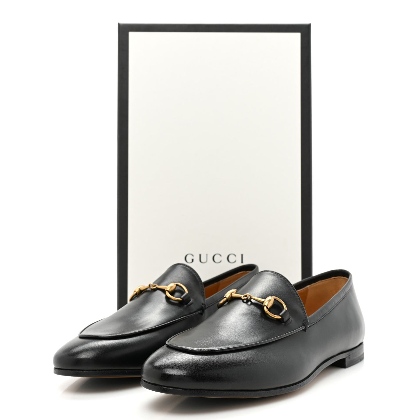 Calfskin Womens Jordaan Loafers 37.5 Black