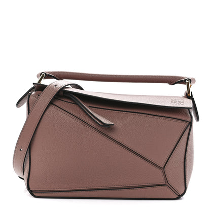 Loewe Calfskin Small Puzzle Bag Dark Blush 1 of 11