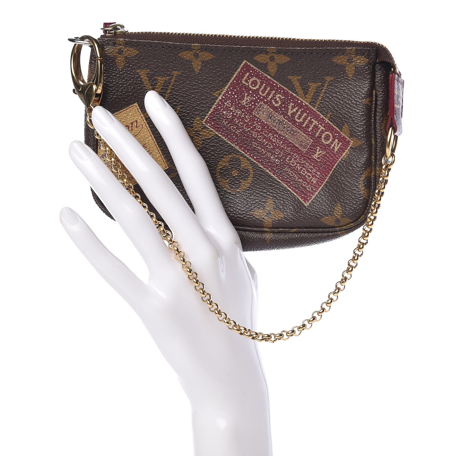 Louis Vuitton Monogram Trunks and Bags Mini Pochette 2 of 10