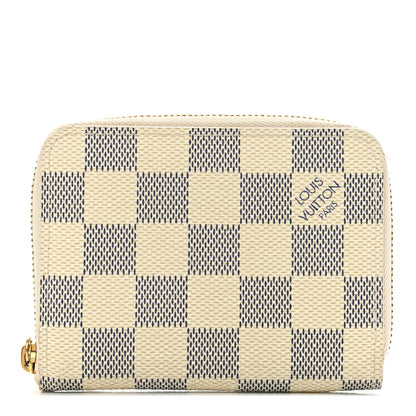 Louis Vuitton Damier Azur Zippy Coin Purse 1 of 6