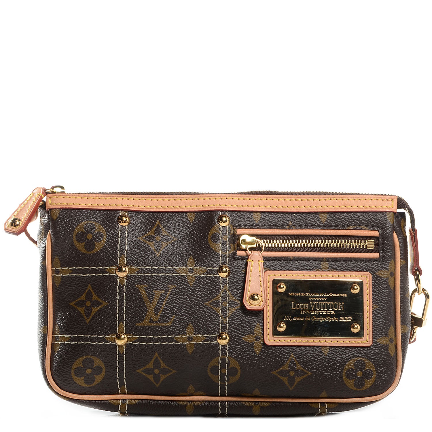 Louis Vuitton Monogram Riveting Pochette Accessories 1 of 7