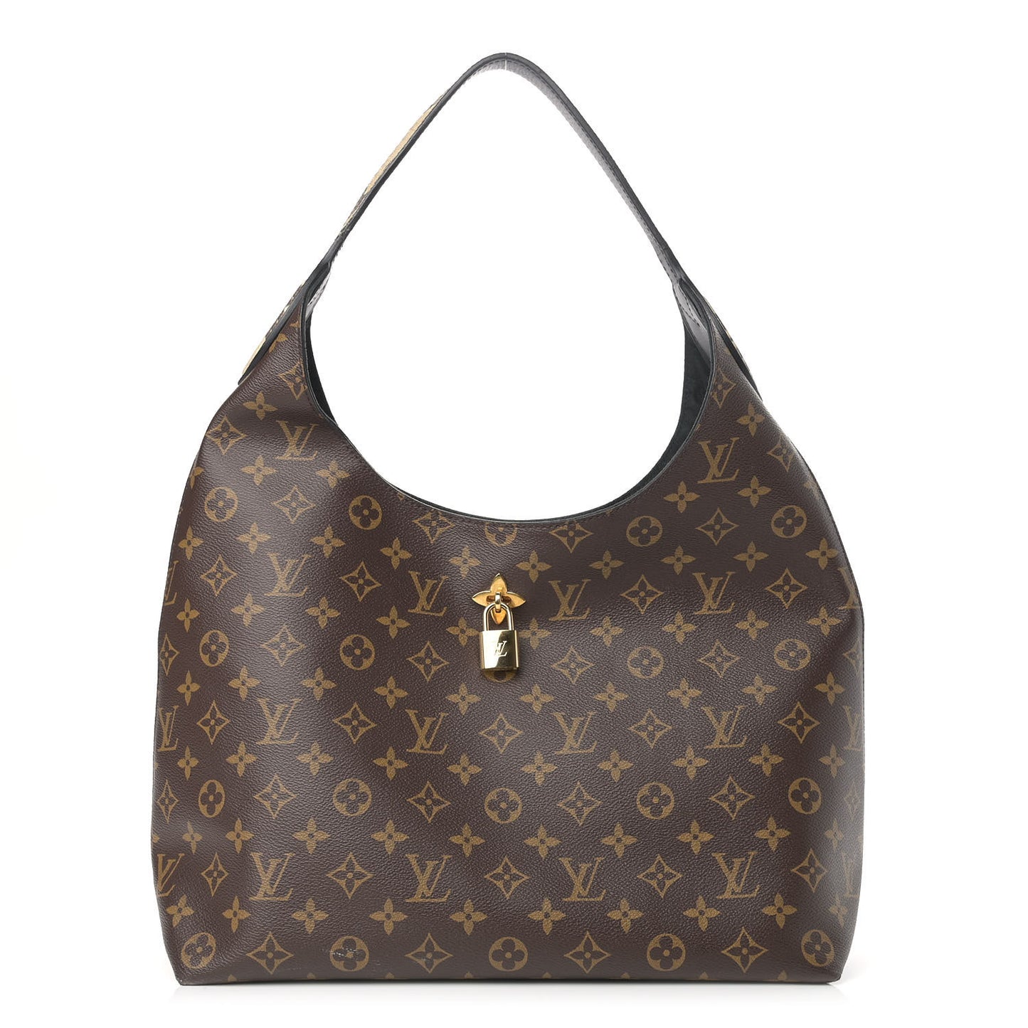 Python Monogram Flower Hobo