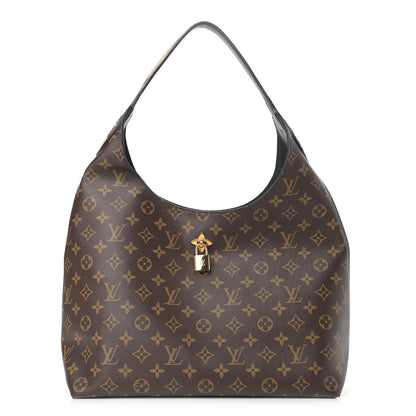 Louis Vuitton Python Monogram Flower Hobo 1 of 9
