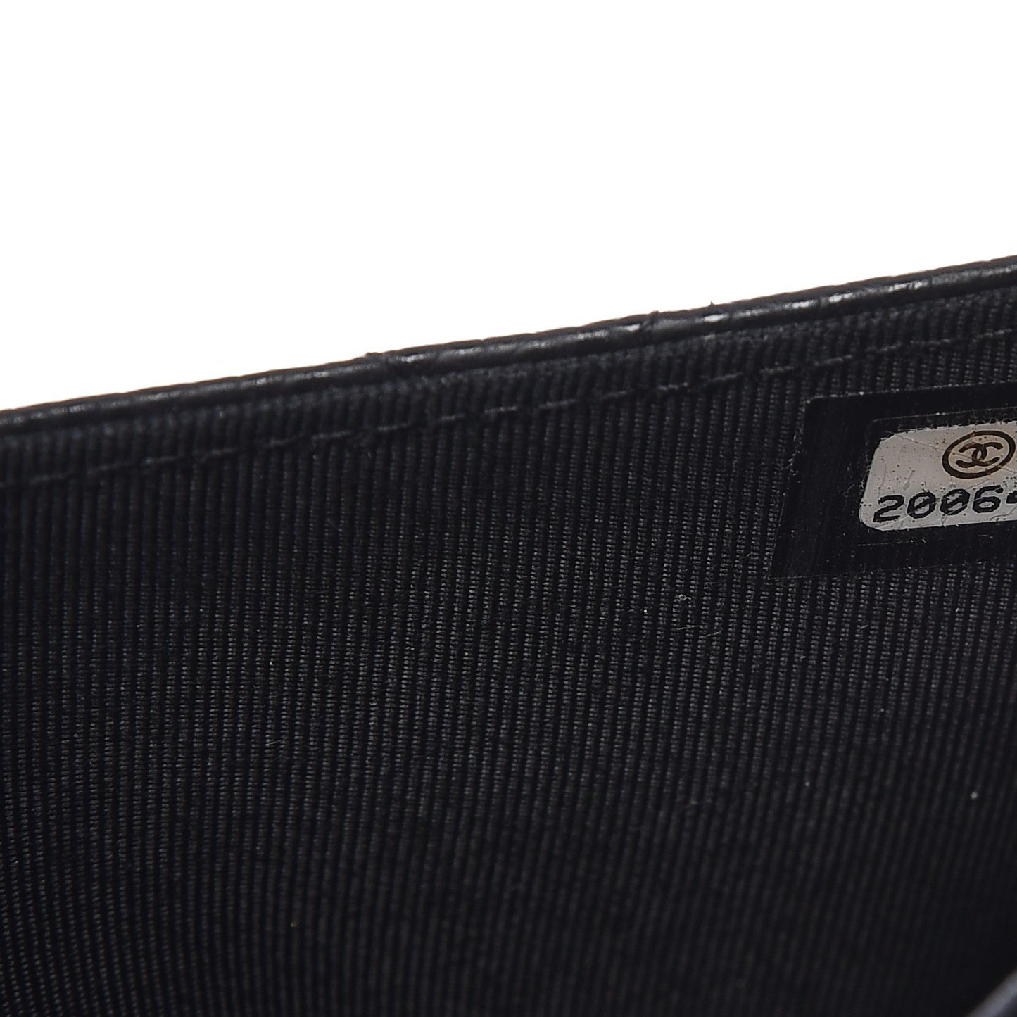 Caviar Quilted Small Flap Wallet Black