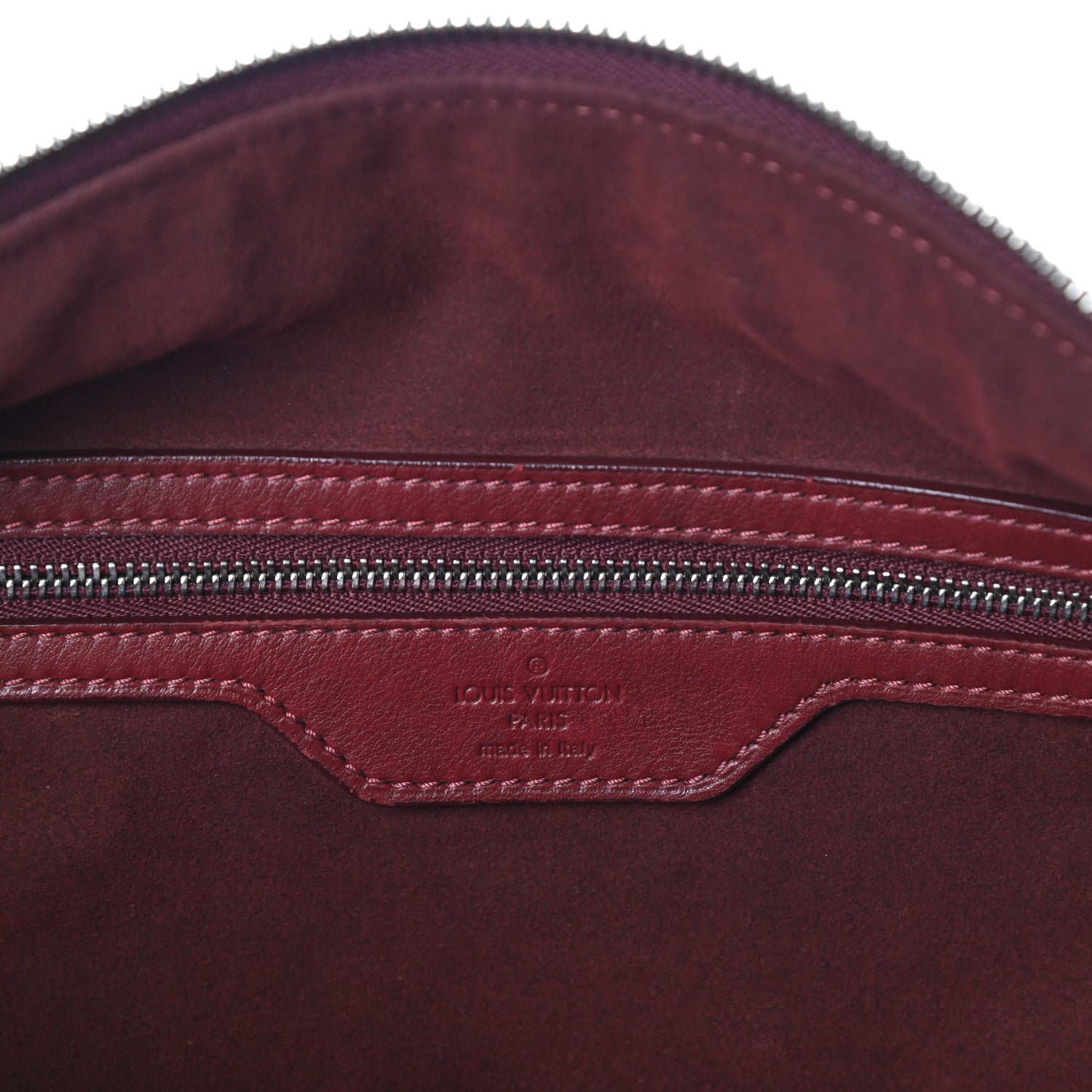 Louis Vuitton Monogram Lambskin Antheia Ixia MM Fuchsia 6 of 11