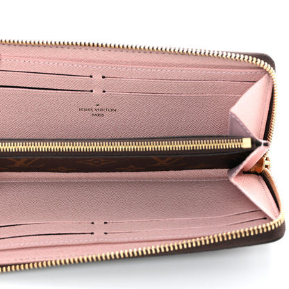 Louis Vuitton Monogram Clemence Wallet Rose Ballerine 5 of 9