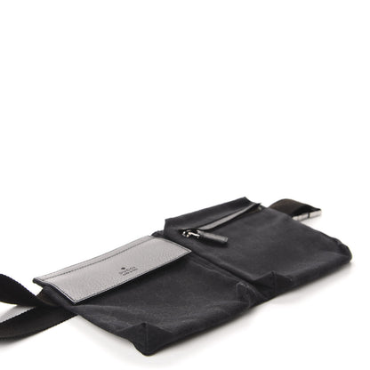 Gucci GG Monogram Double Pocket Belt Bag Black 4 of 12