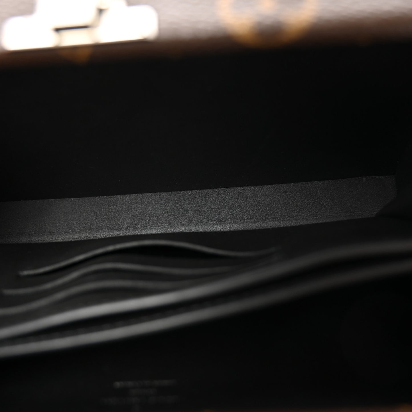 Monogram Wallet Trunk Black