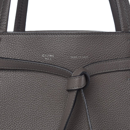 Celine Soft Grained Calfskin Small Belt Cabas Phantom Taupe 13 of 13
