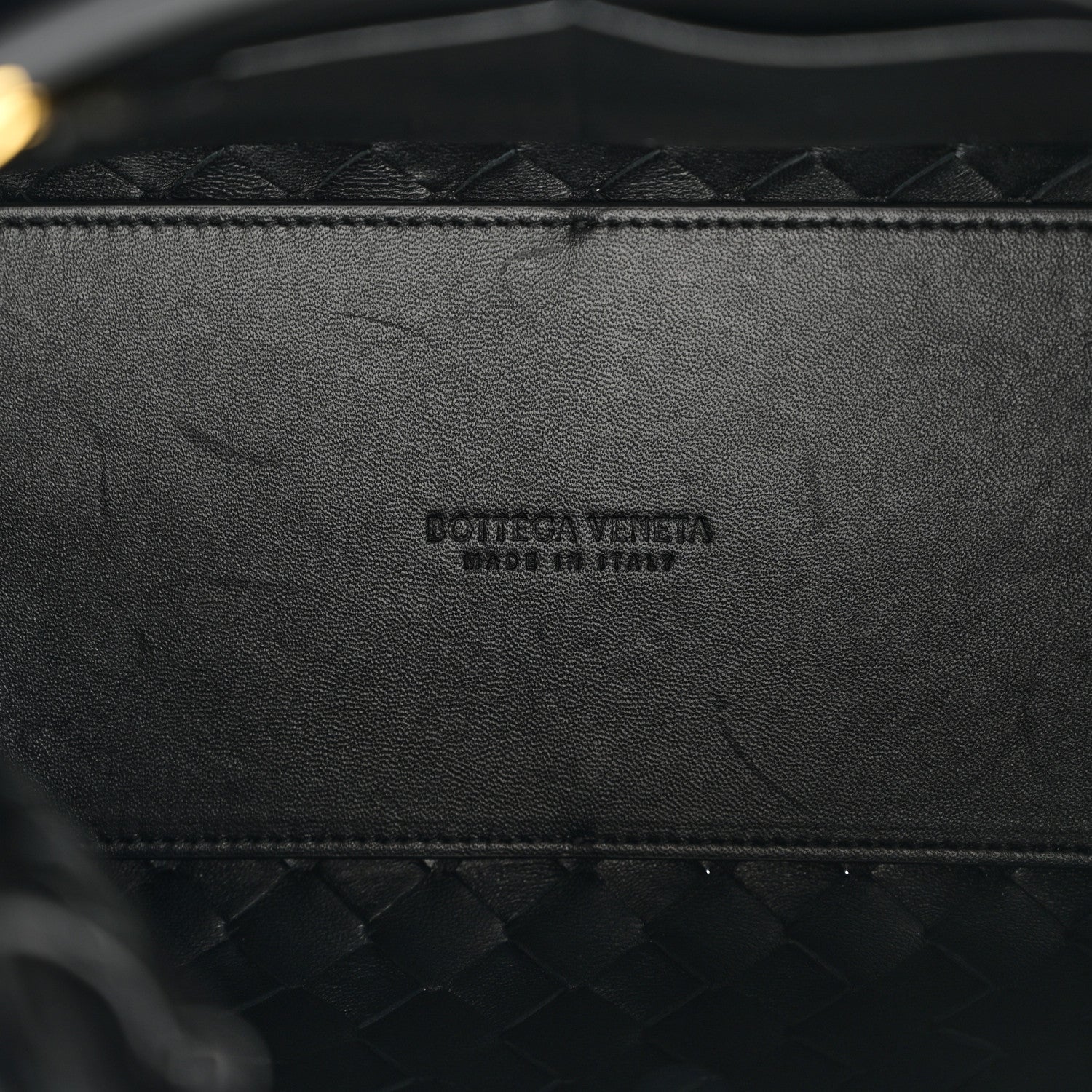 Bottega Veneta Nappa Intrecciato Medium Andiamo Shoulder Bag Black 5 of 9